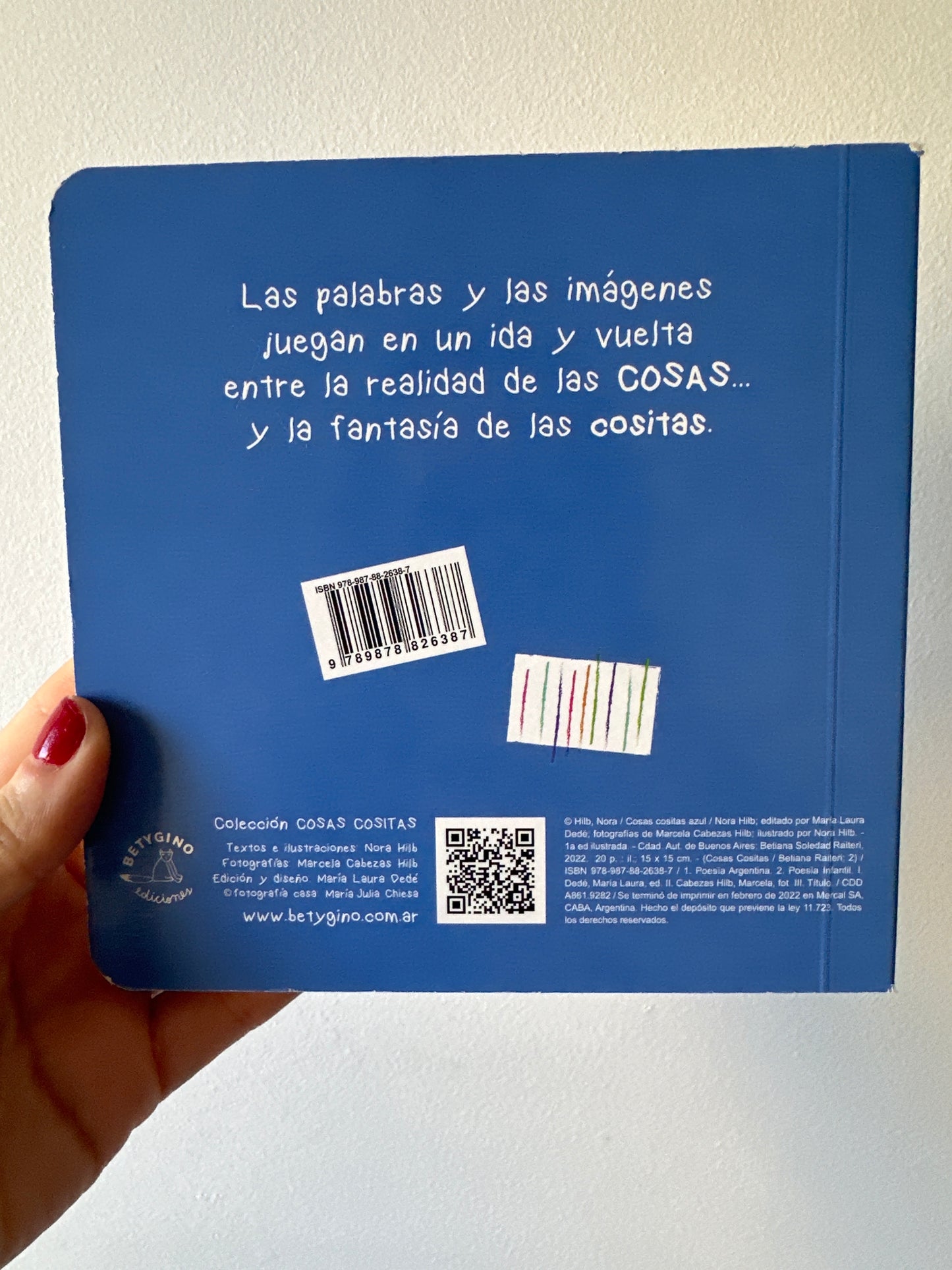 COSAS COSITAS AZUL (CARTONE)